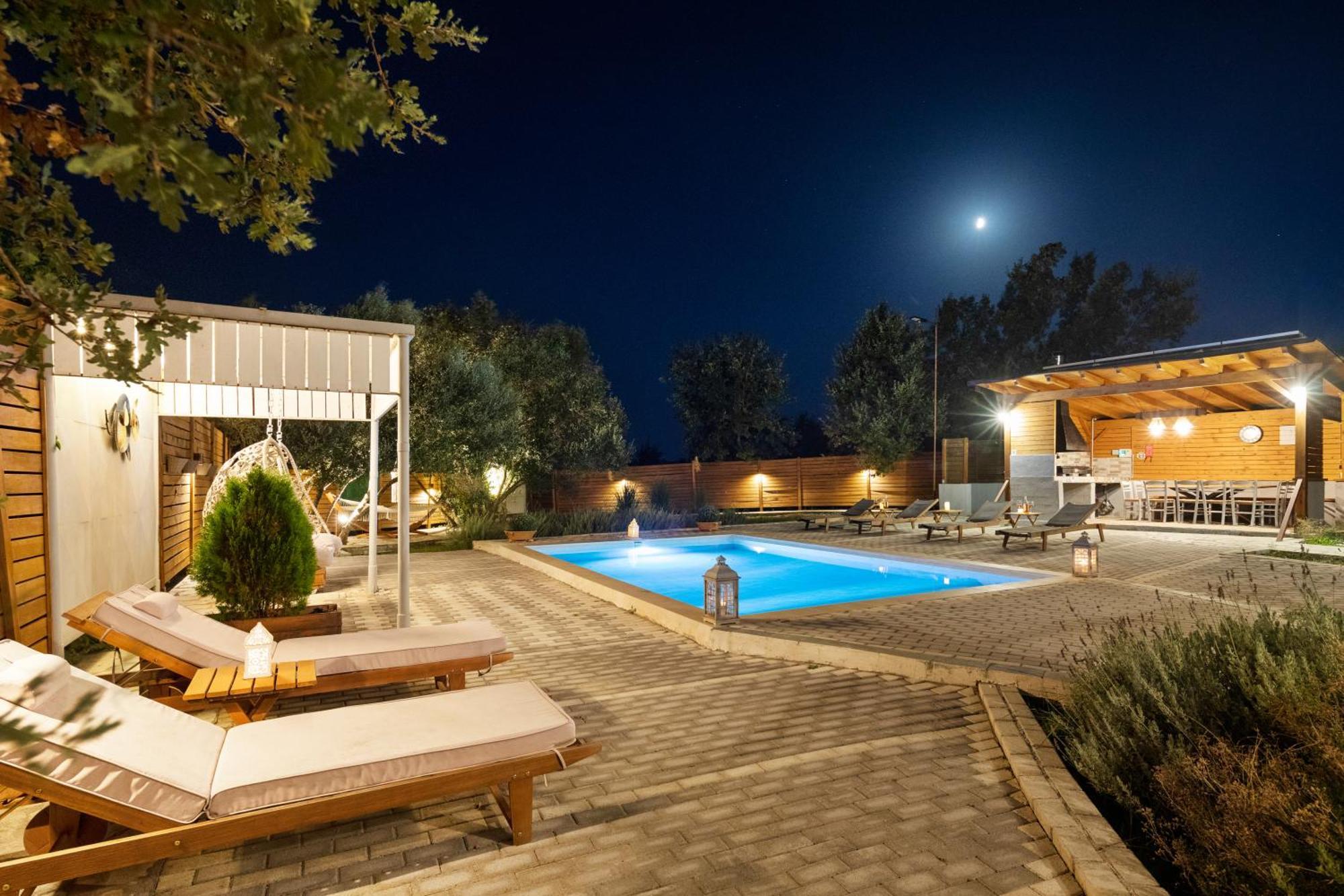 Villa Serenity - Off Grid Villa Pouládes Exterior foto